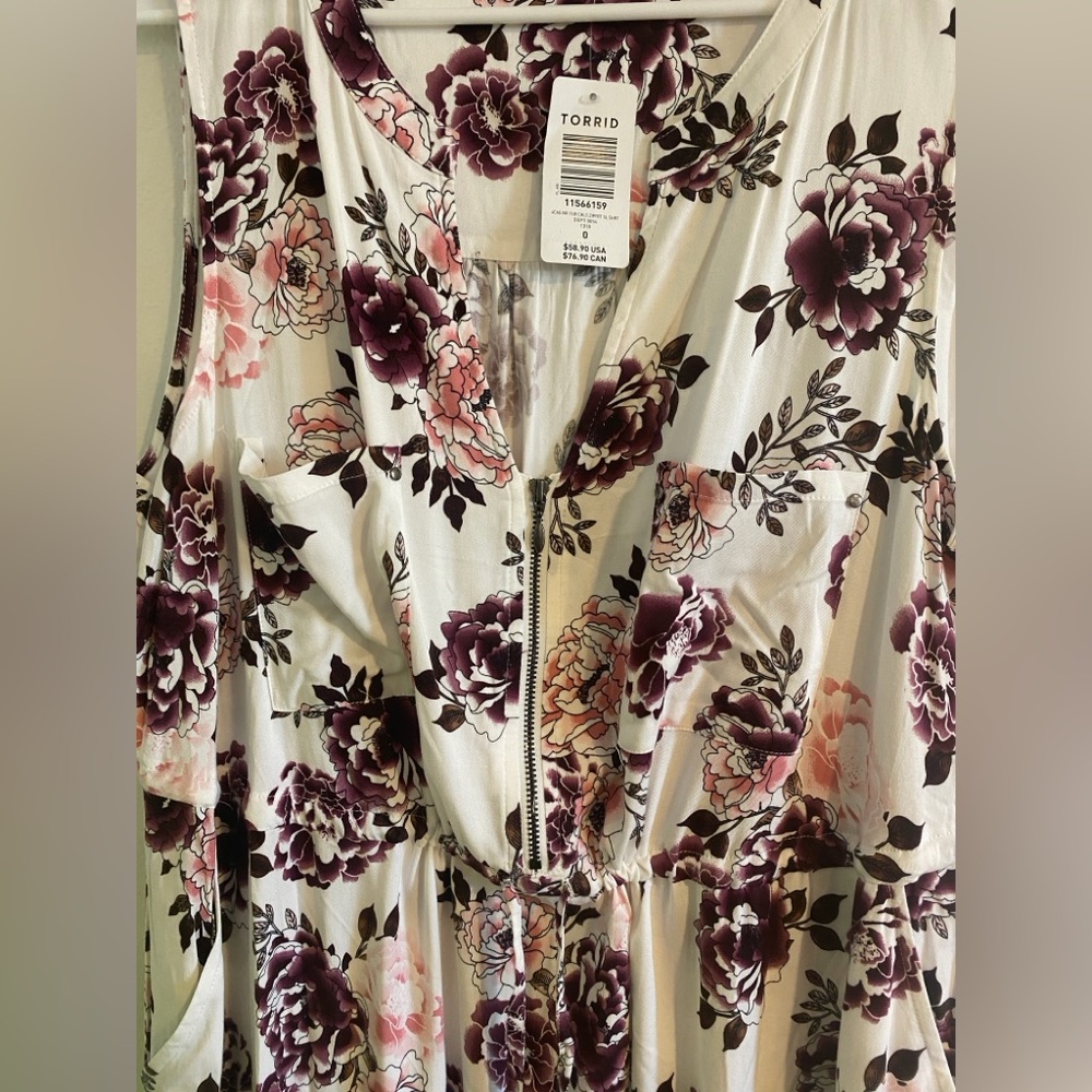 Torrid Harper Sleeveless Dress 0/12 - Picture 3 of 6